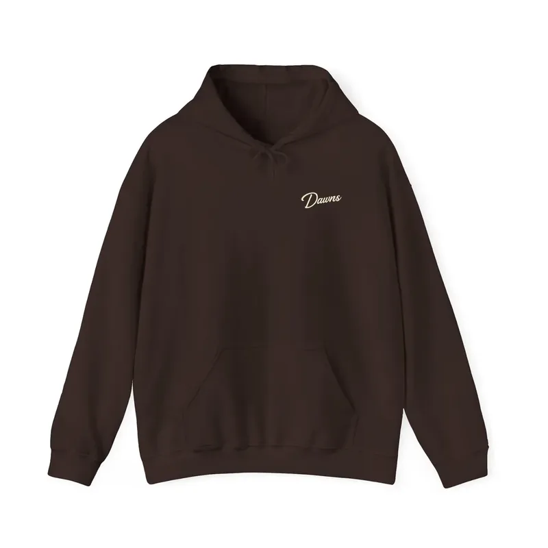 Dawns surf hoodie, chocolate